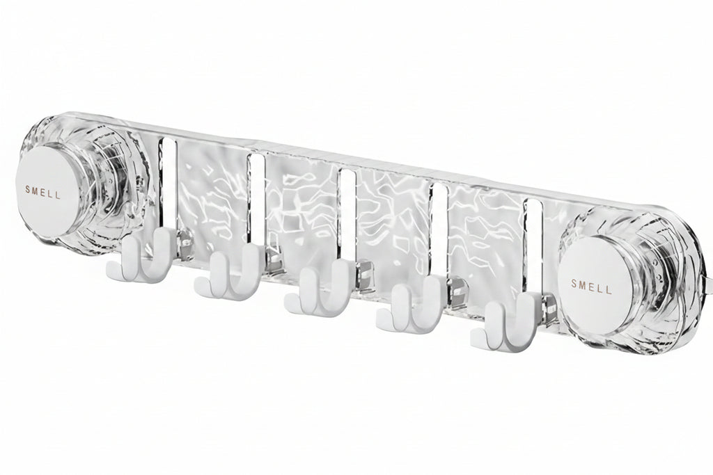 Heavy-Duty Wall-Mounted Suction Hooks — No Drilling, Holds Heavy Items, Waterproof