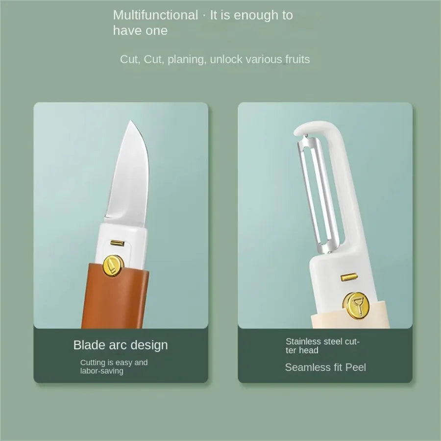 2-in-1 Peeler & Knife