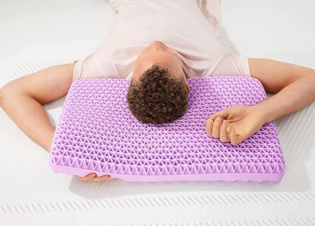 Honeycomb Gel Pillow — 3D TPE Cooling Pillow for Neck Support & Better Sleep
