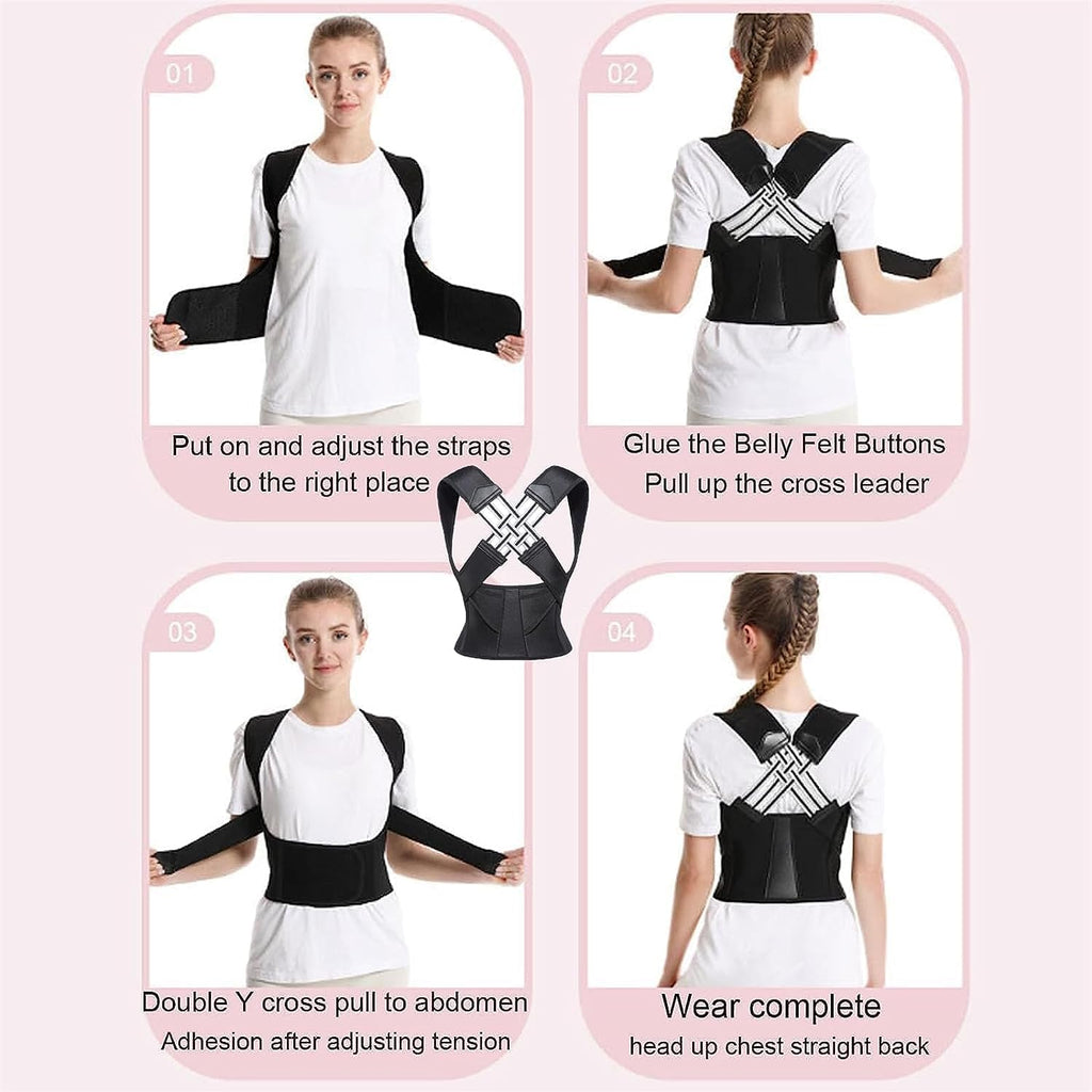 Posture Corrector Belt — Kamar Seedhi Karo, Dard Bhagao!