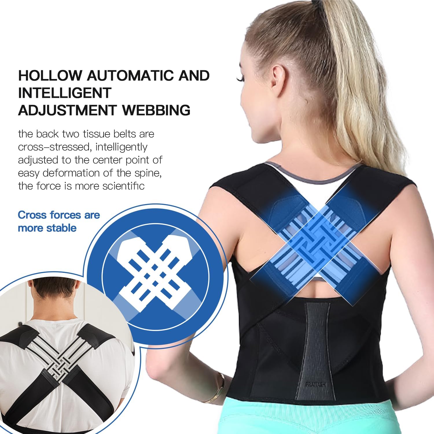 Posture Corrector Belt — Kamar Seedhi Karo, Dard Bhagao!
