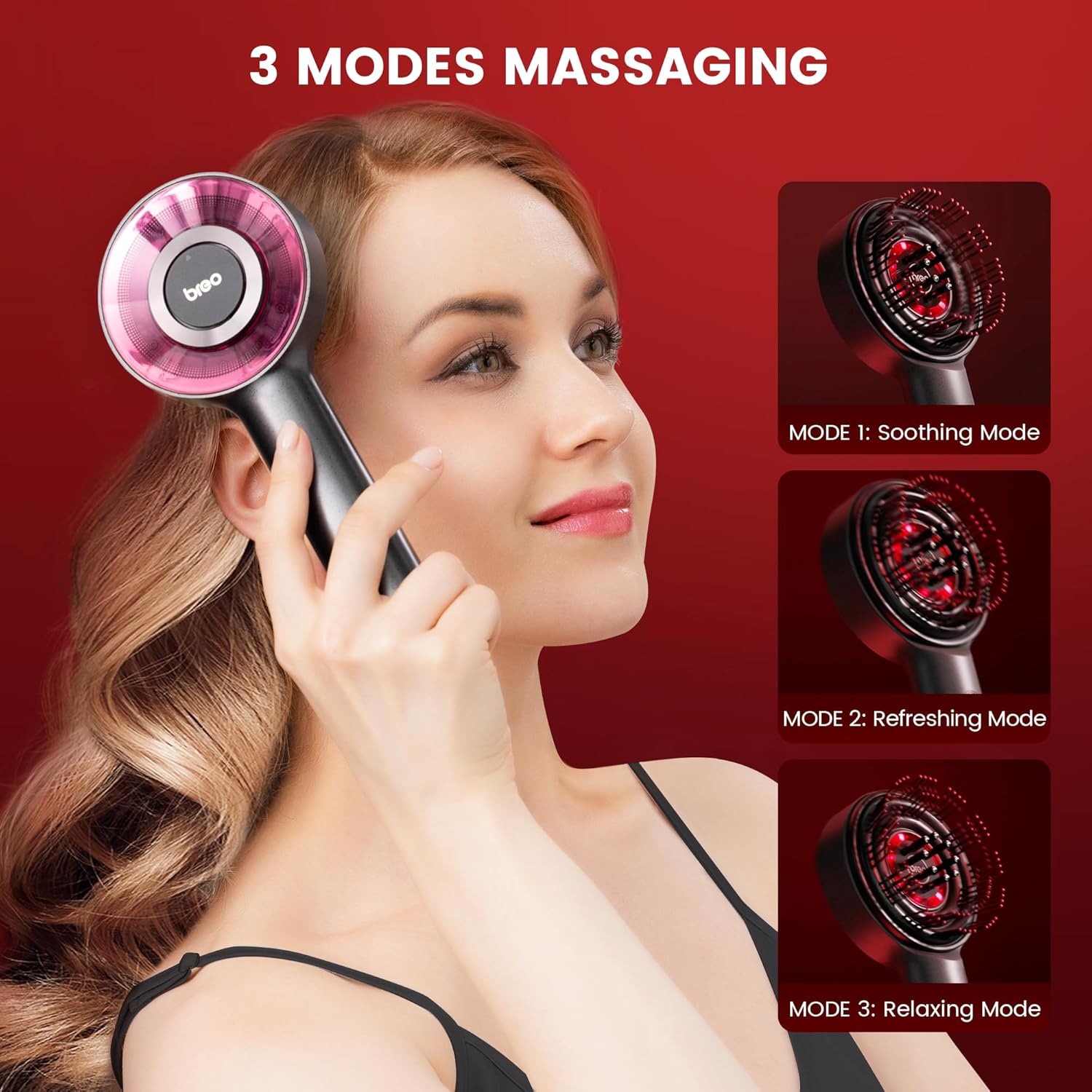 Electric Scalp Massager Pro — Hair Fall Control & Stress Relief