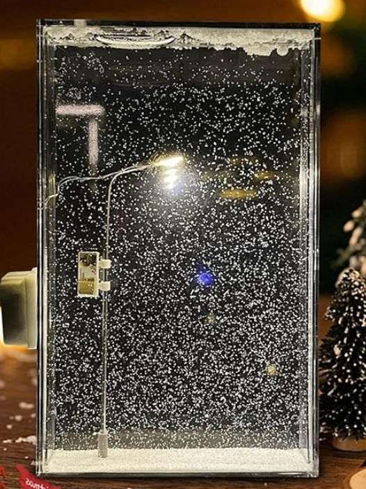 DIY Snowy Street LED Lamp – Build Your Own Magical Winter Scene