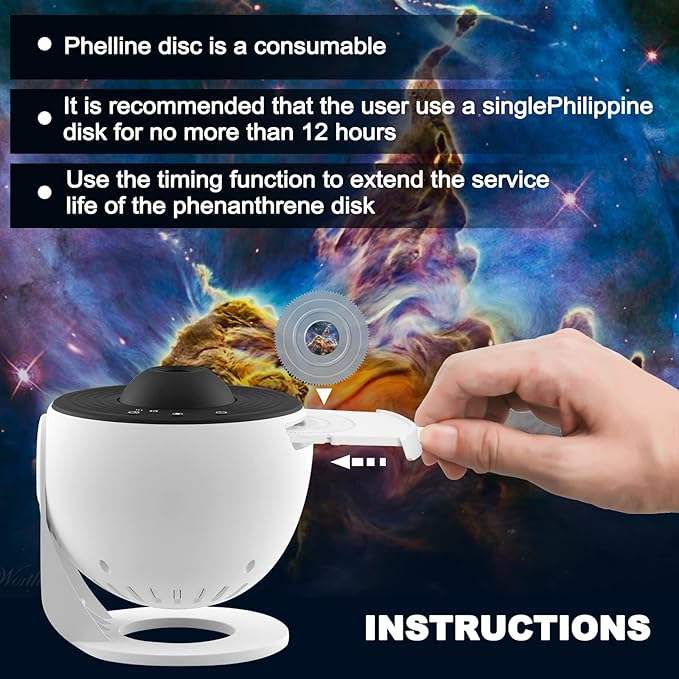 Planetarium Star Globe Projector – Galaxy at Home