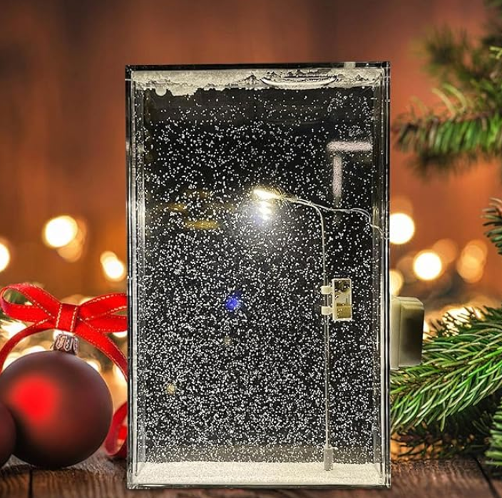 DIY Snowy Street LED Lamp – Build Your Own Magical Winter Scene