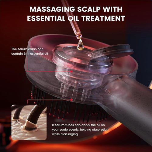 Electric Scalp Massager Pro — Hair Fall Control & Stress Relief