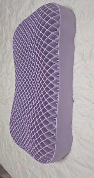 Honeycomb Gel Pillow — 3D TPE Cooling Pillow for Neck Support & Better Sleep