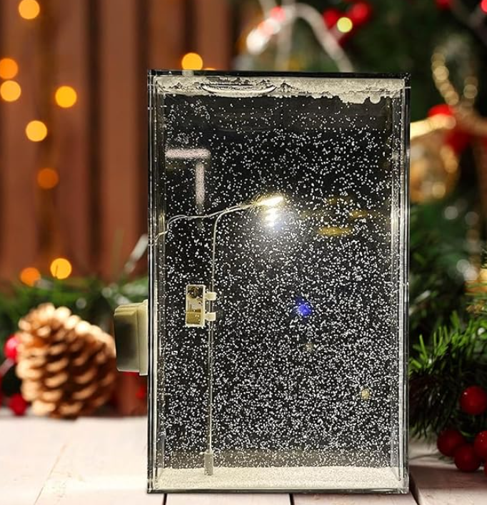 DIY Snowy Street LED Lamp – Build Your Own Magical Winter Scene