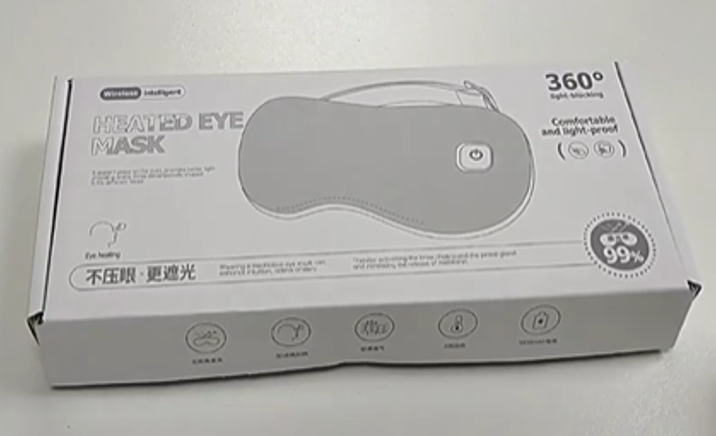 Cordless Heated Eye Mask — Aankhon Ka Dard Hatao, Neend Badhao!