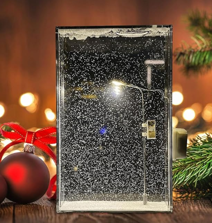 DIY Snowy Street LED Lamp – Build Your Own Magical Winter Scene