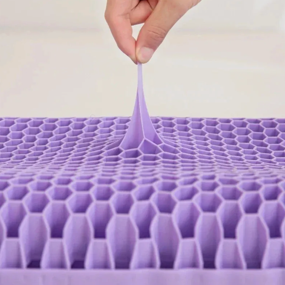 Honeycomb Gel Pillow — 3D TPE Cooling Pillow for Neck Support & Better Sleep